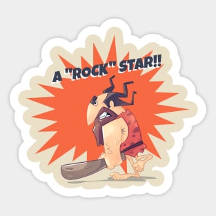 A "Rock" Star!! Sticker